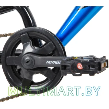 Детский велосипед Novatrack Shark 20SS6V.SHARK.BL20 (синий/черный, 2020) картинка 4